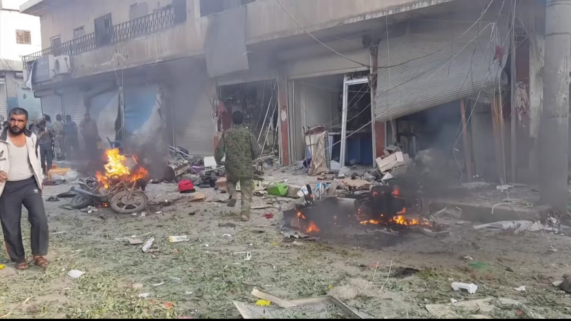 Dû teqîn li navçeyên jêr destê artêşa Turkiyê û giroûên ser bi wê ve rûdan